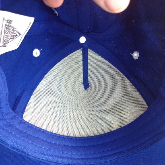 Monster Jam Hat Son-Uva Digger Monster Truck SnapBack Blue Flames Trucker - Picture 5 of 5